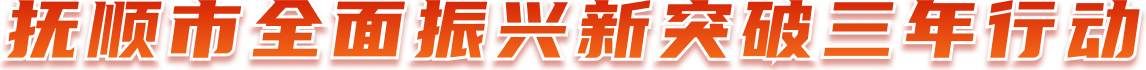 抚顺全面振兴新突破三年行动